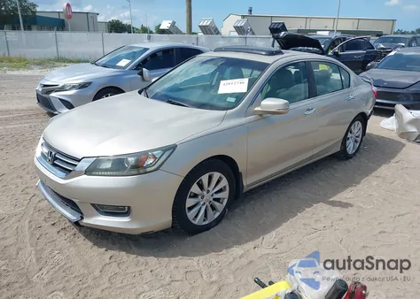 2013 Honda Accord Ex из США, поврежденный, VIN 1HGCR2F7XDA078290